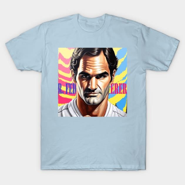 Roger Federer T-Shirt by Serve Style